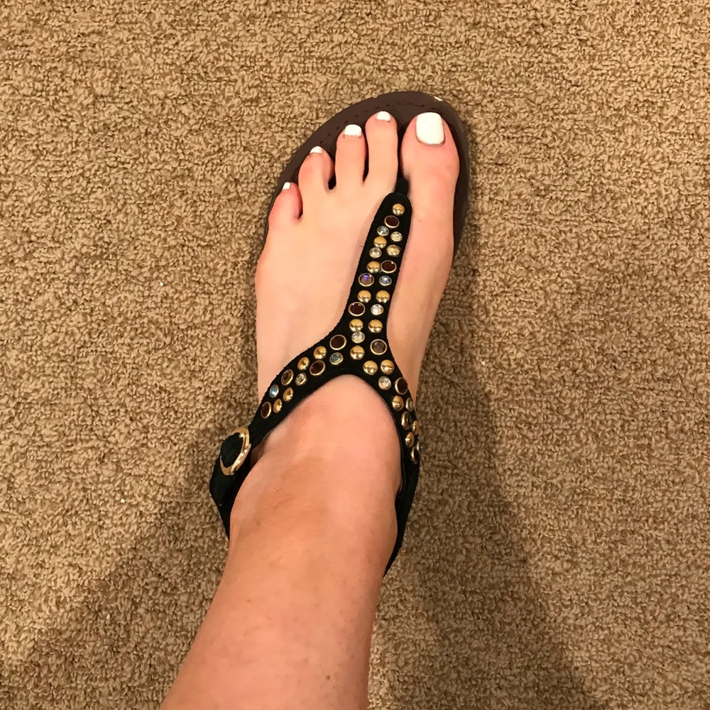 Embellished Sandals